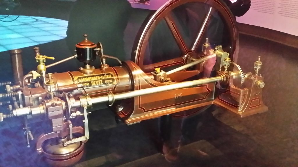 One of first Otto's Engines in Mercedes-Benz Museum