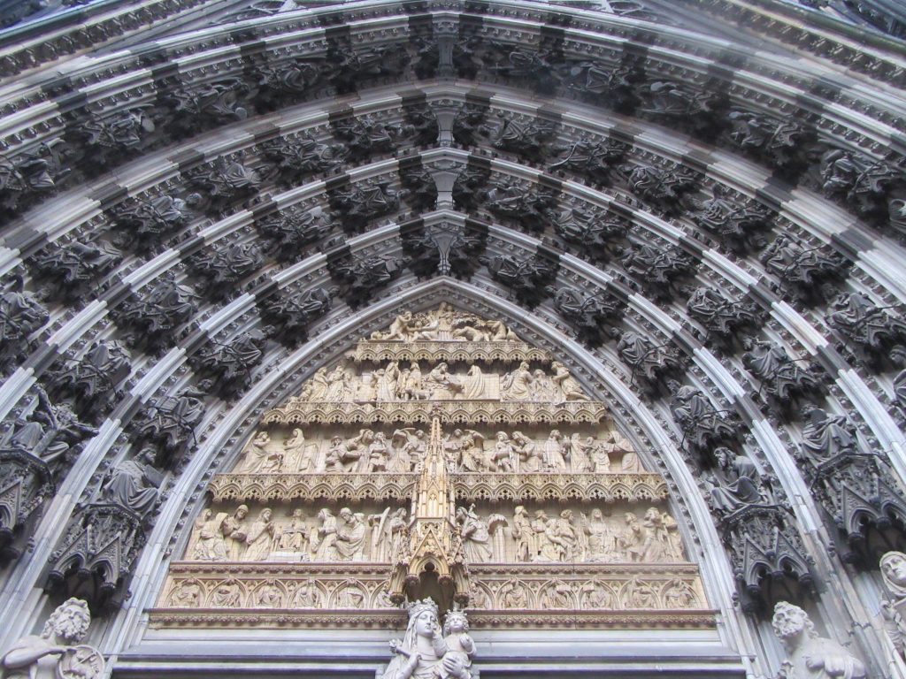 Entrance of Cologne (Köln) Cathedral