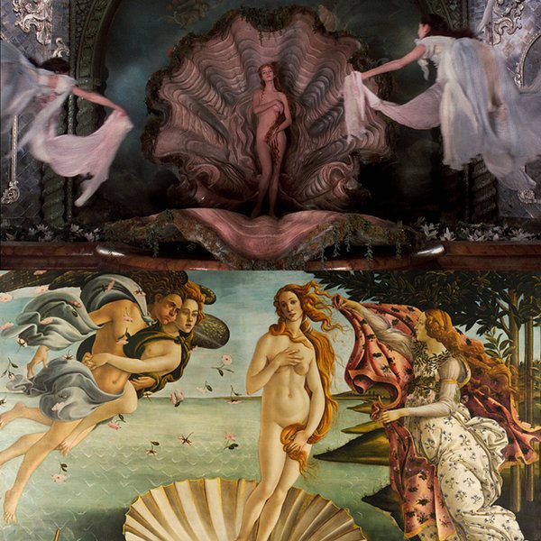 The Adventures of Baron Munchausen by Terry Gilliam (1988), The Birth of Venus by Sandro Botticelli (1484)
