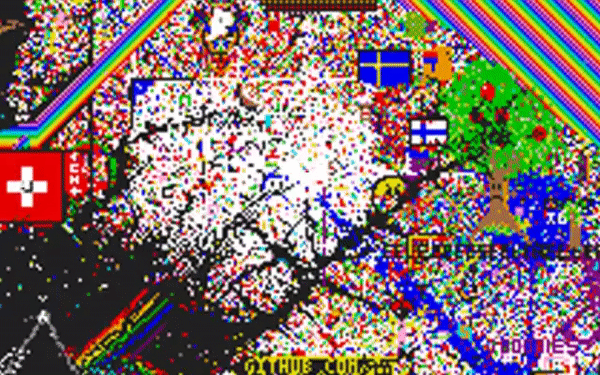 american flag in the place reddit experiment