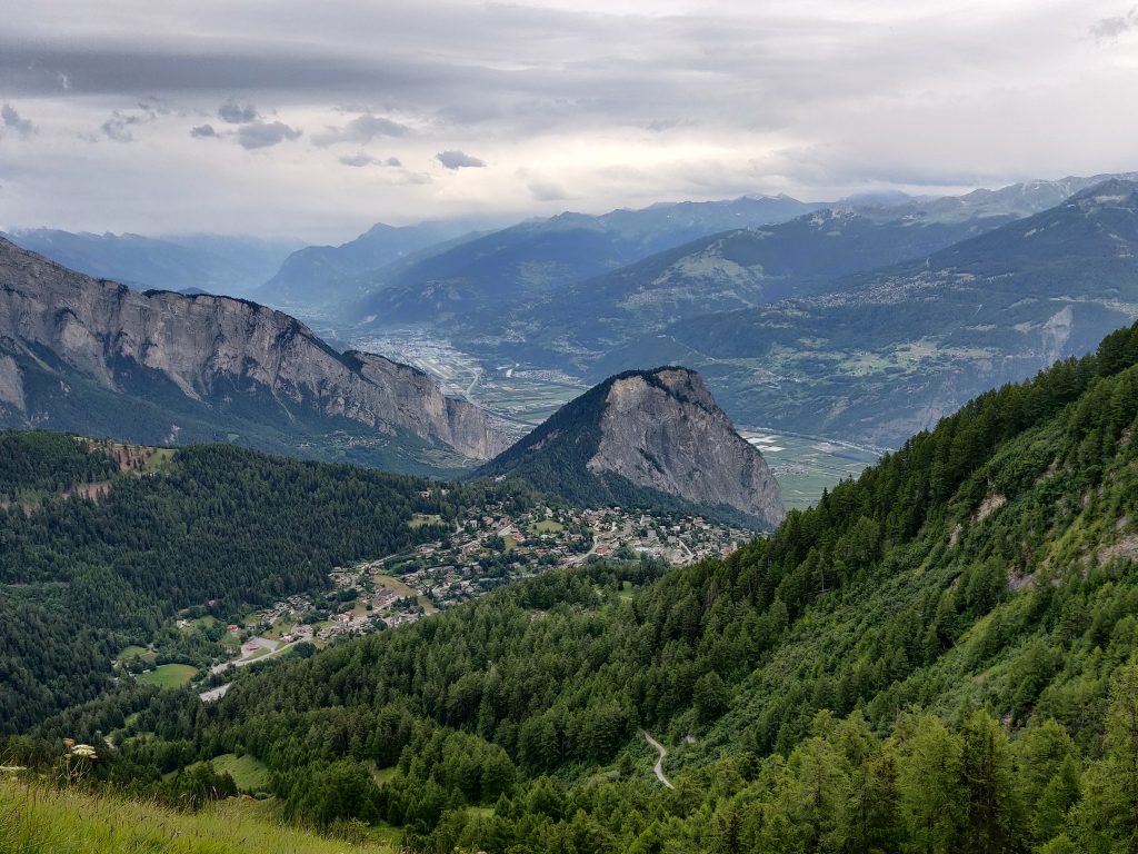 Hike around Grand Chavalard mountain, Switzerland
